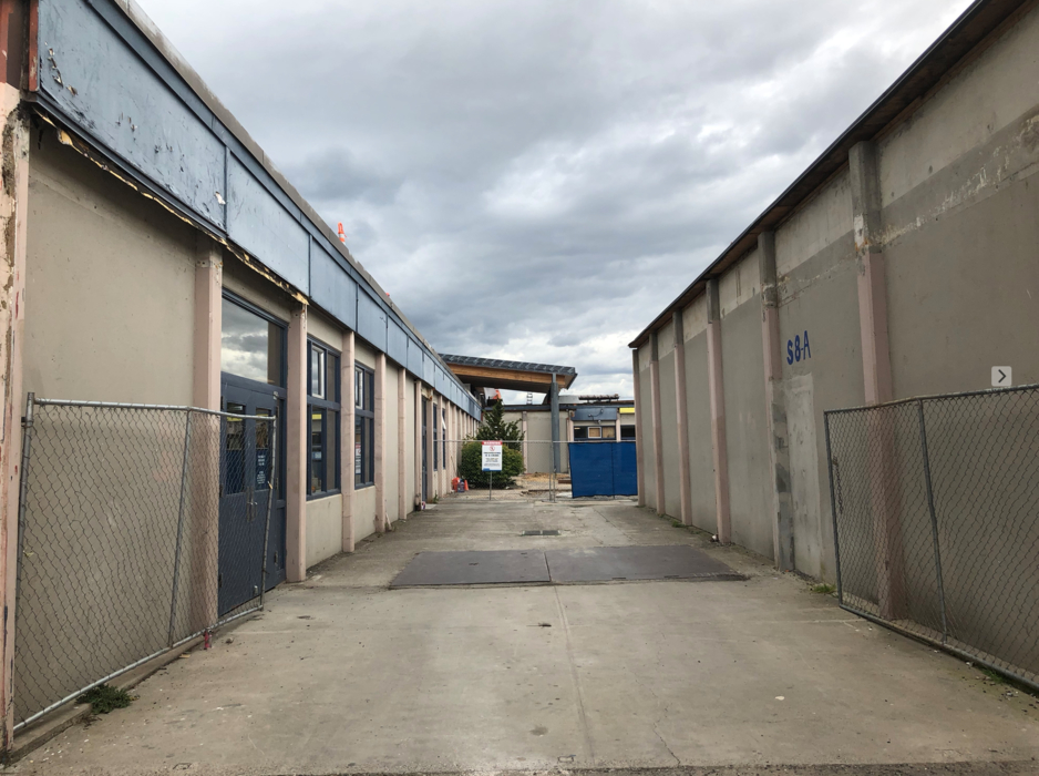 New Auditorium entrance